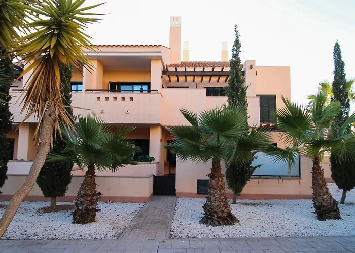Quite & Relaxing Private Apartment For 2-6 Pers - Golf & Pool Resort - Murcia